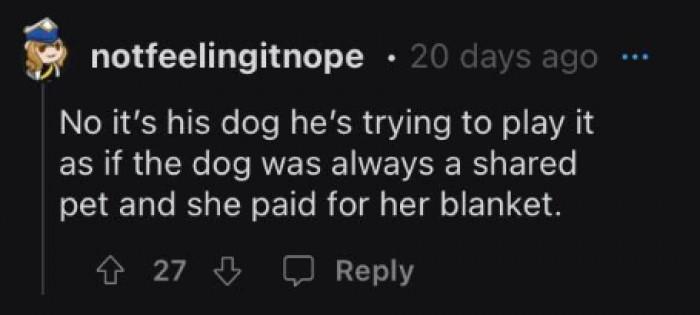 Are they trying to play the who owns what game here? Aren’t they partners?