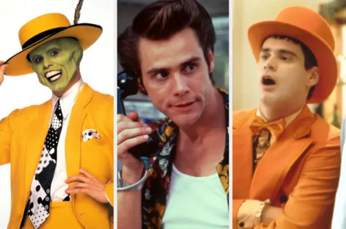 8. Jim Carrey was the first actor to have three number one films in the same year.