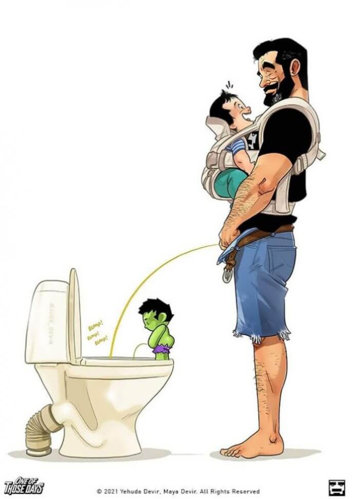 10. Going to the toilet