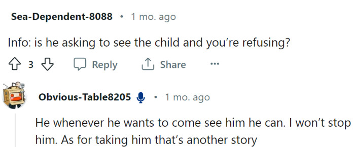 Someone asked, and OP responded: