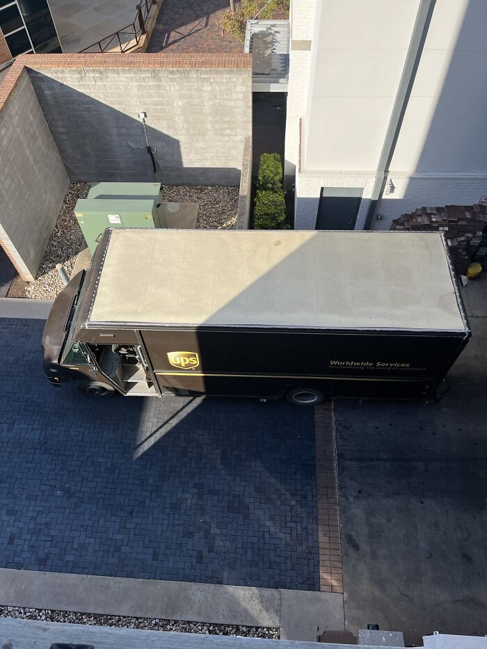 "Tops Of UPS Trucks Aren't Brown"
