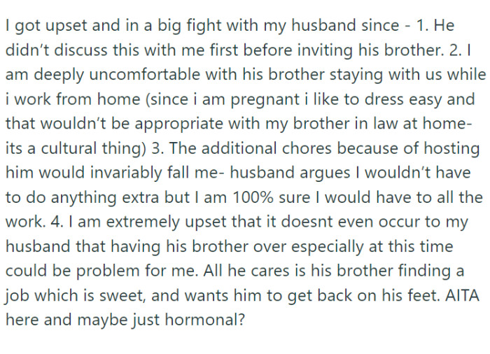 She does everything around the house