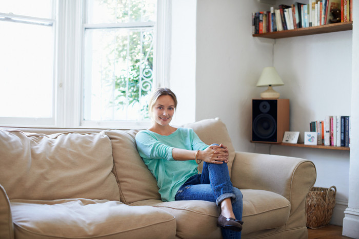 Other people are comfy just by themselves.