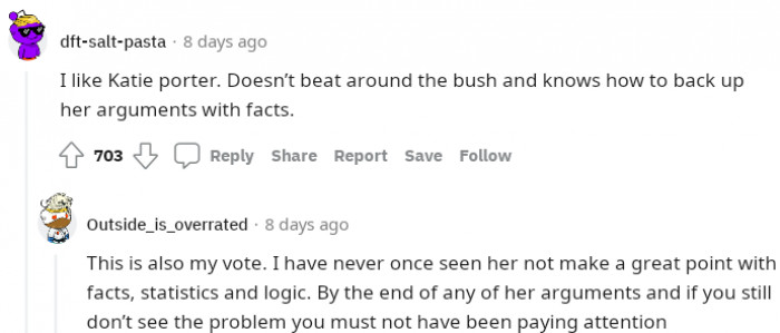 Katie Porter snatches another vote