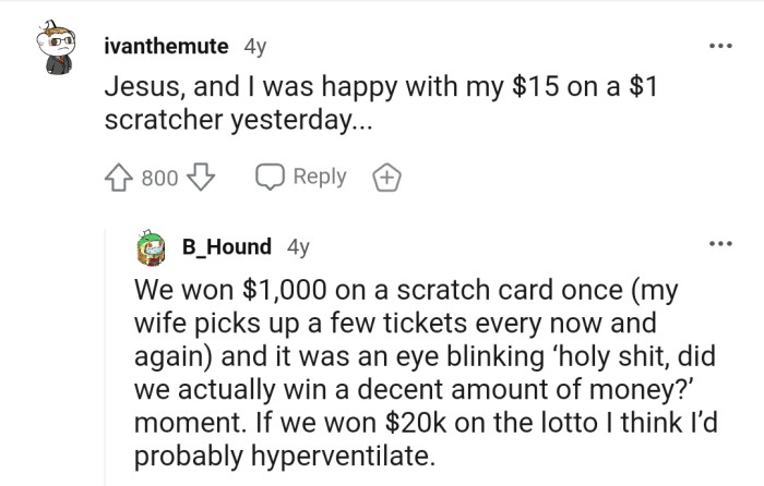 Be happy with the little wins