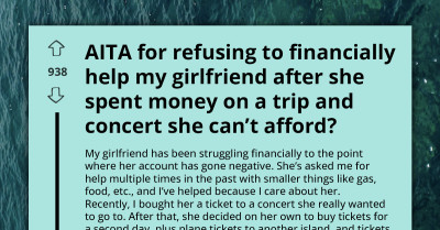 This Redditor Helped His Girlfriend Financially — But Now He Feels Like Her Personal Bank