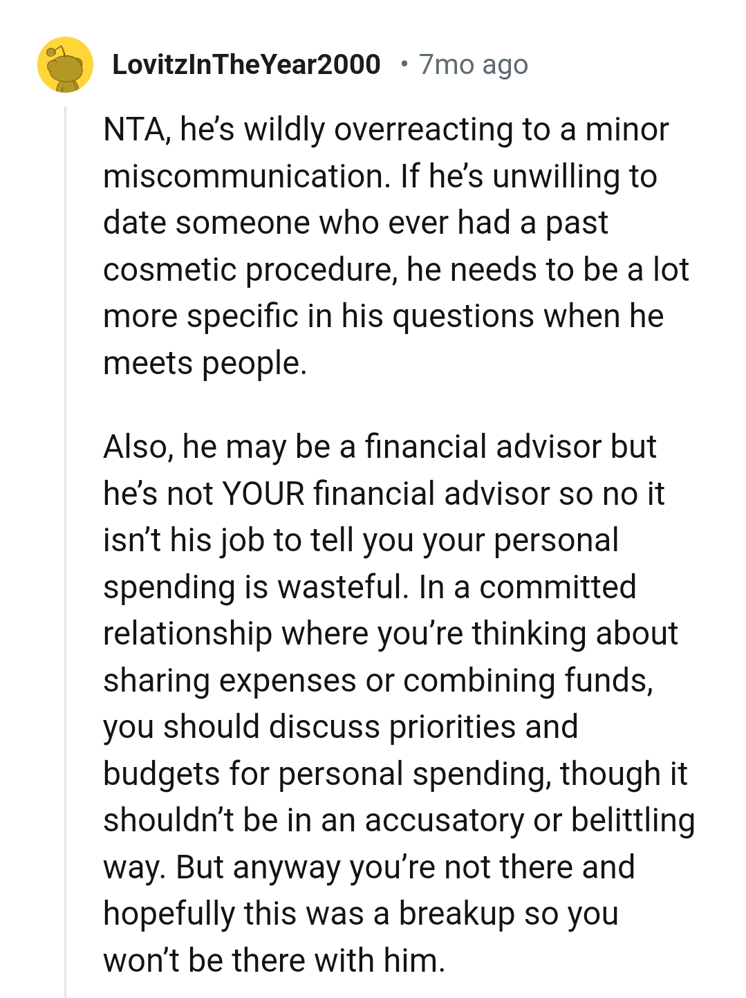 He needs to be a lot more specific in his questions