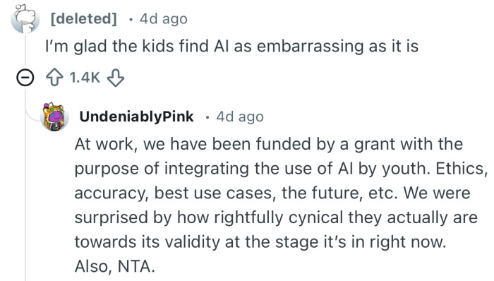 We gathered some interesting comments from the Reddit community