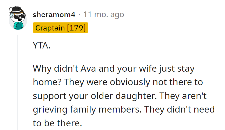 Turns out, funeral crashers aren't always glamorous.