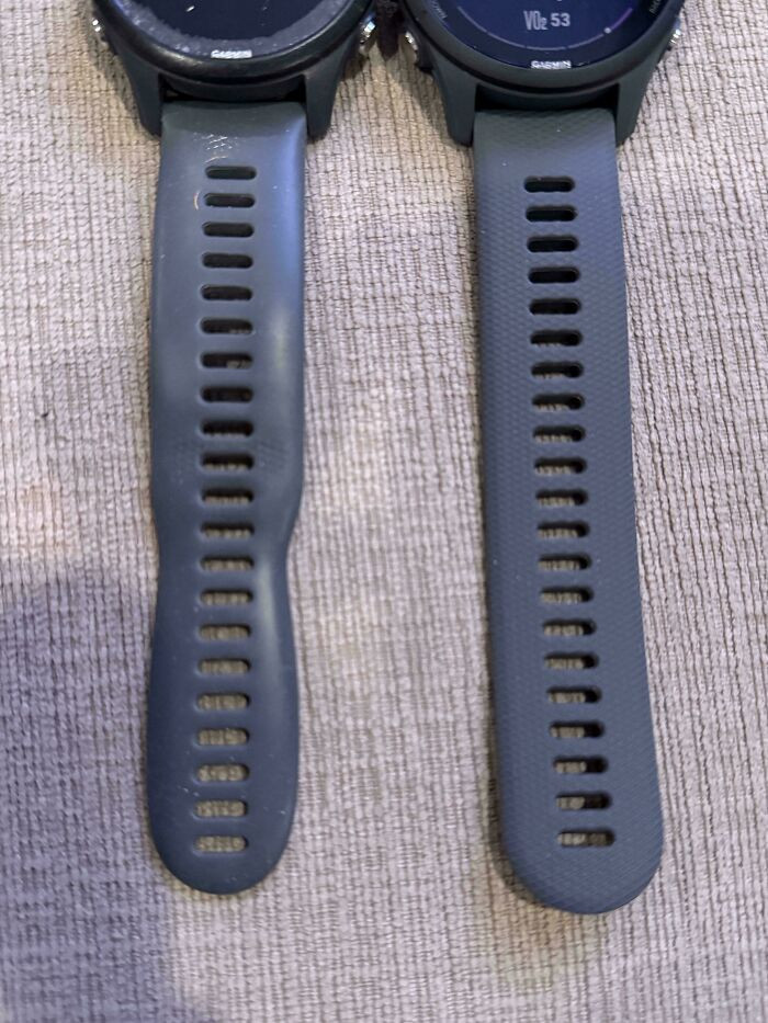 "Same Watch: One New, One 4 Years Old"