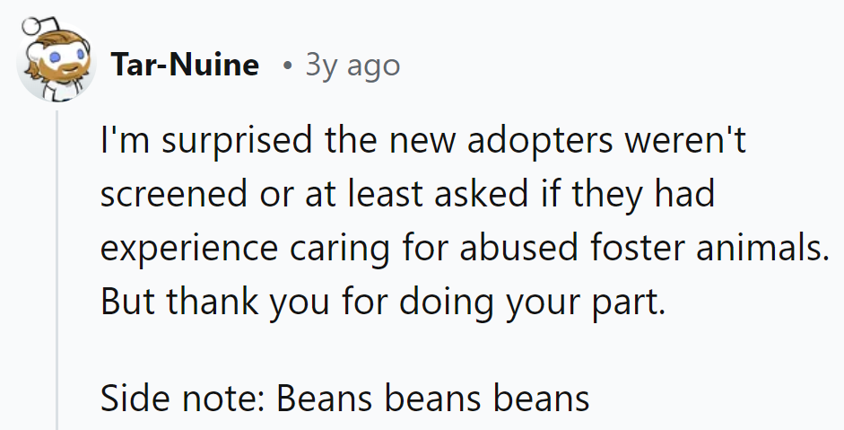 Seems like they got a side of beans with their surprises! Let's hope they catch up on the care manual, pronto!