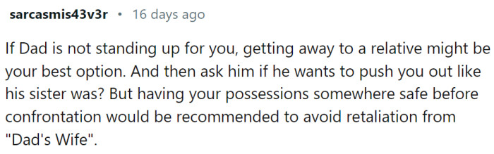 Where is Dad in all this? Probably looking for a spine.