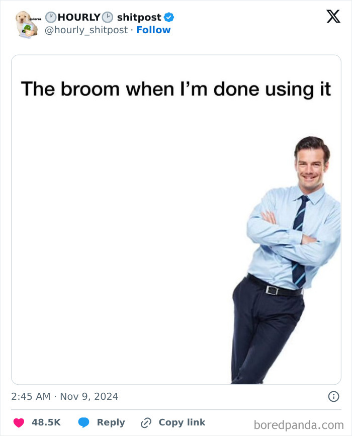This is funnier than it needs to be.