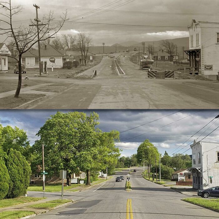 "Then And Now — Salem, Virginia"