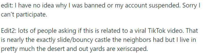 Clarification provided on similarity to viral TikTok video.