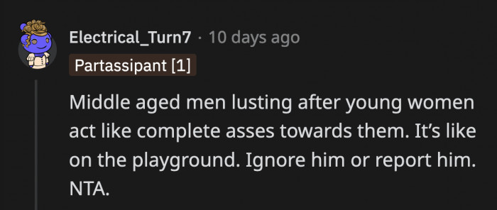 He grew old but never grew up. What a joyous life this guy must lead.