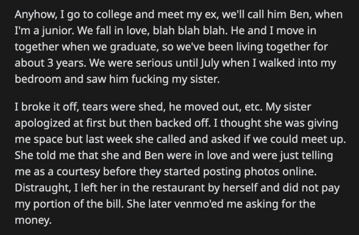 They said her cancer stunted her social skills and she has a hard time meeting people on her own. OP said if that was the case, then she should be the same since they spent their teenage years together.