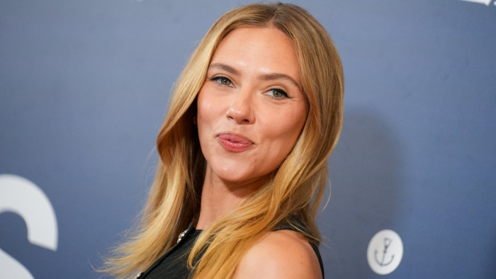 Scarlett Johansson appears in a high-budget Super Bowl advertisement scene