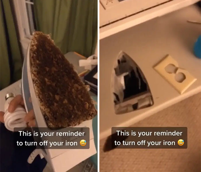 "Always Remember To Turn Off Your Iron"