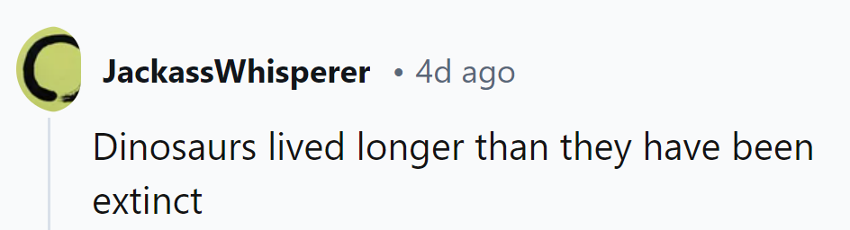Dinosaurs: the original trendsetters in delayed obsolescence and vintage chic.