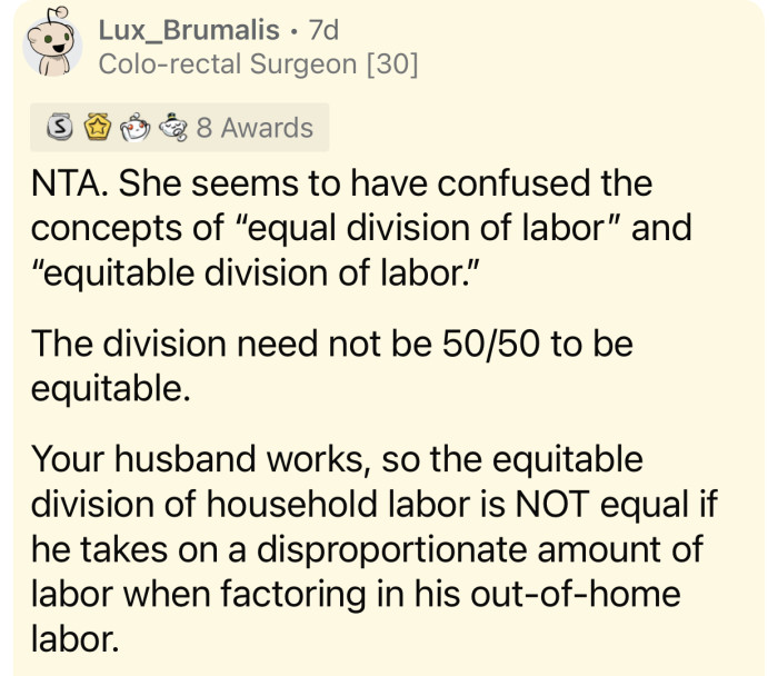 There's a difference between equality and equity.