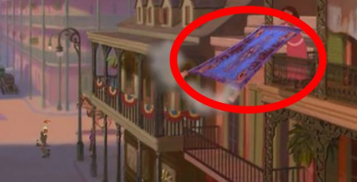 20. The Magic Carpet In 'The Princess and the Frog'