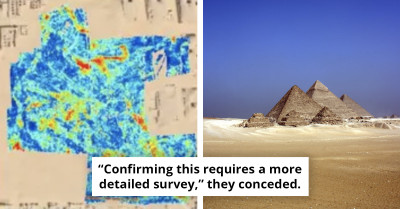 Archaeologists Have Found Mysterious Structures Next To The Great Pyramid Of Giza