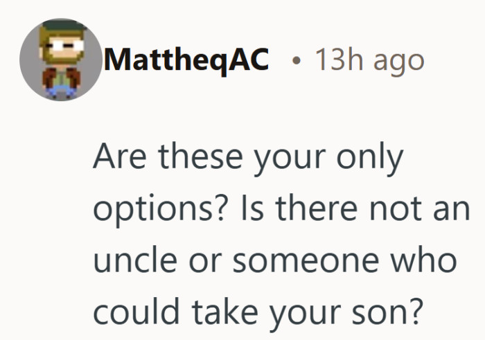 Sometimes the missing solution is just one extra adult with a free weekend.