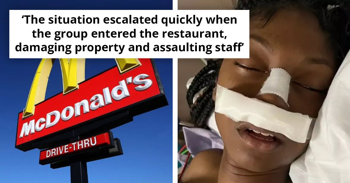Teen McDonald's Employee Hospitalized After Violent Customer Attack