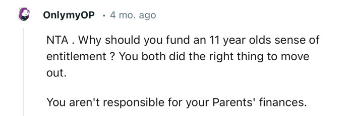 You Both Did the Right Thing to Move Out. You Aren't Responsible for Your Parents' Finances.