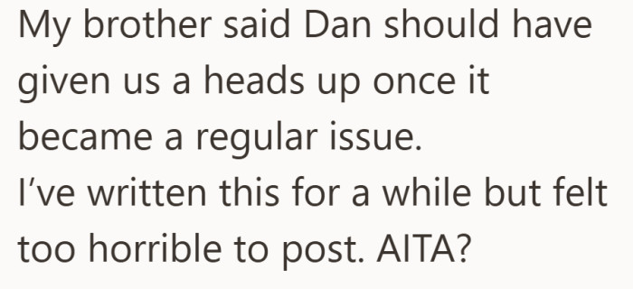 His brother thinks the neighbors should have said something sooner.