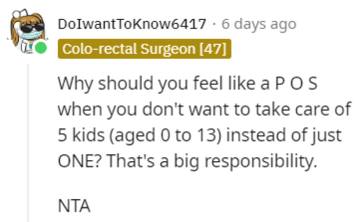 A big responsibility