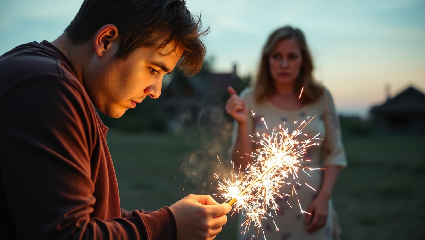 Am I Wrong for Allowing My 10-Year-Old to Ignite Fireworks Without My Wifes Input?