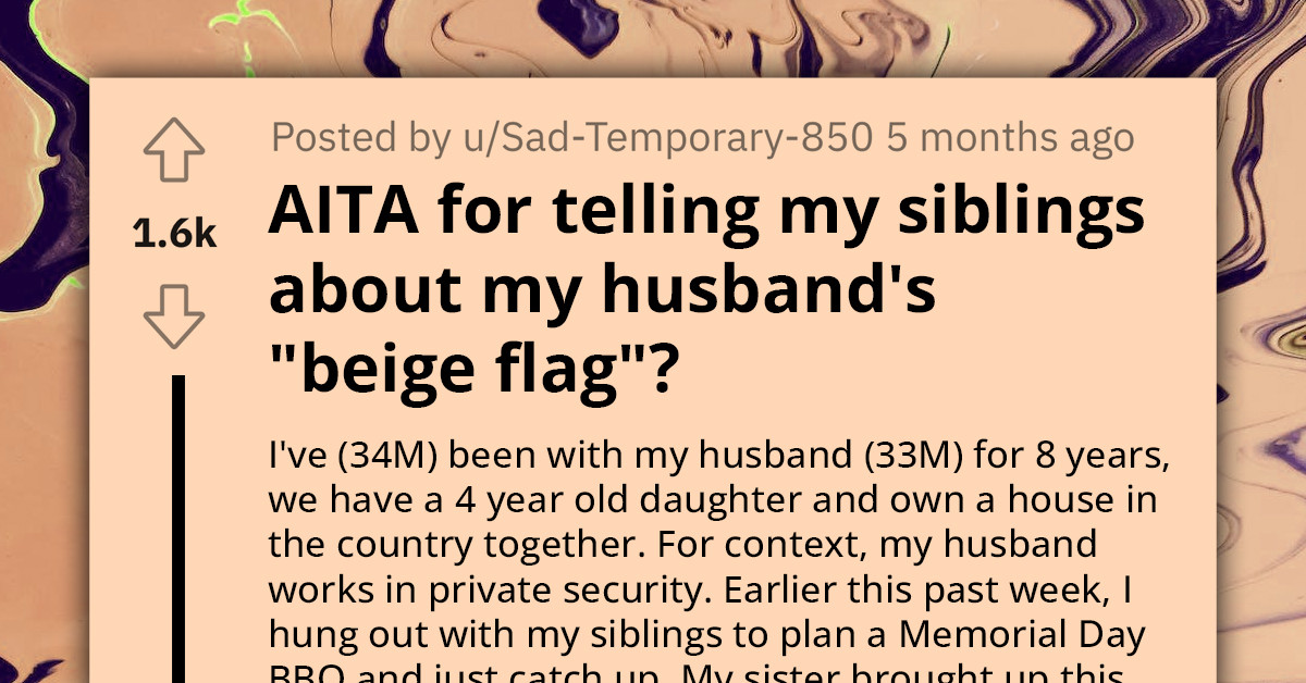 Husband's Unusual "Perimeter Check" Routine Causes Tensions Over Privacy Within The Family