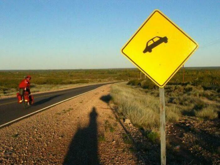 "There Is Just A Car In This Sign. What Does The Sign Mean?"