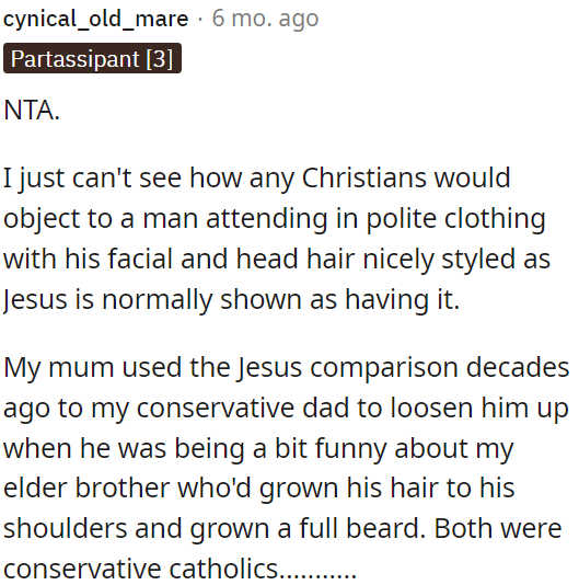 If someone is dressed nicely, it shouldn't be an issue.