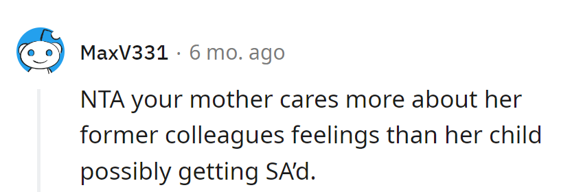 Mom's playing 'Employee of the Month' while forgetting she's CEO of Keeping Her Kid Safe.