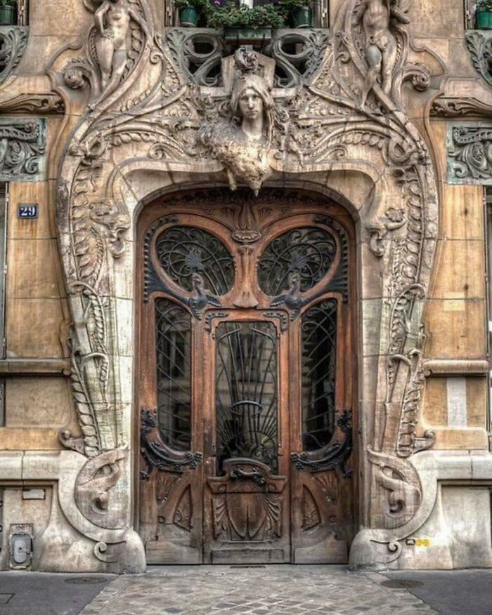 One Of The Most Amazing Doors I Have Ever Seen, Located In Paris