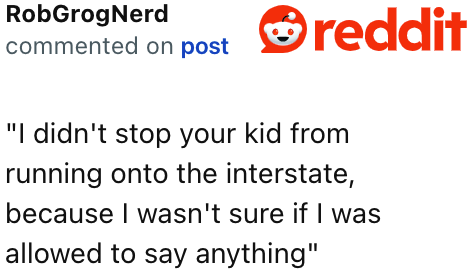 If all parents followed this trend, their children could potentially be in danger.