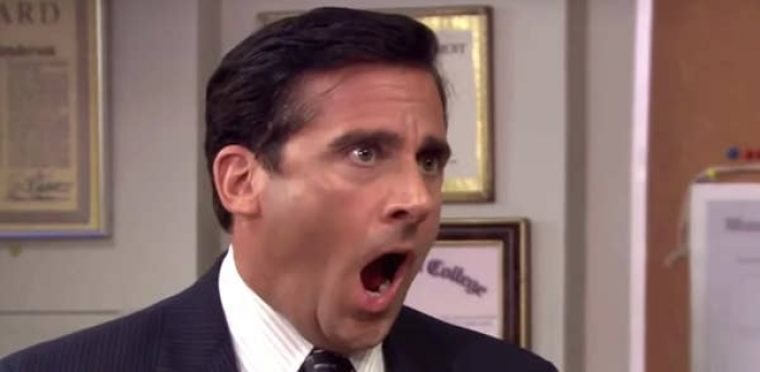 3. Michael's reaction to Toby's return was hilarious, but also mean.