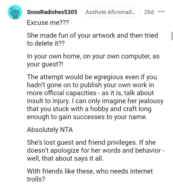 This Redditor can't seem to get it