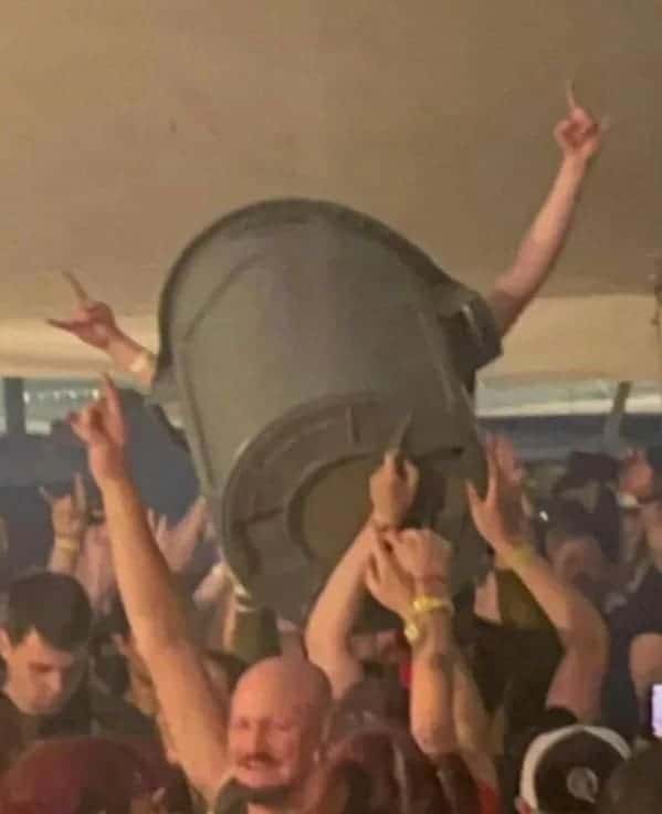 4. I guess the party was lit