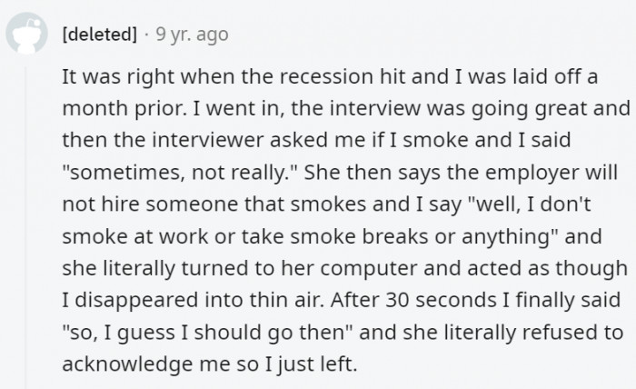 22. It's not hard to show even the least bit amount of respect really but this woman didn't even have the decency