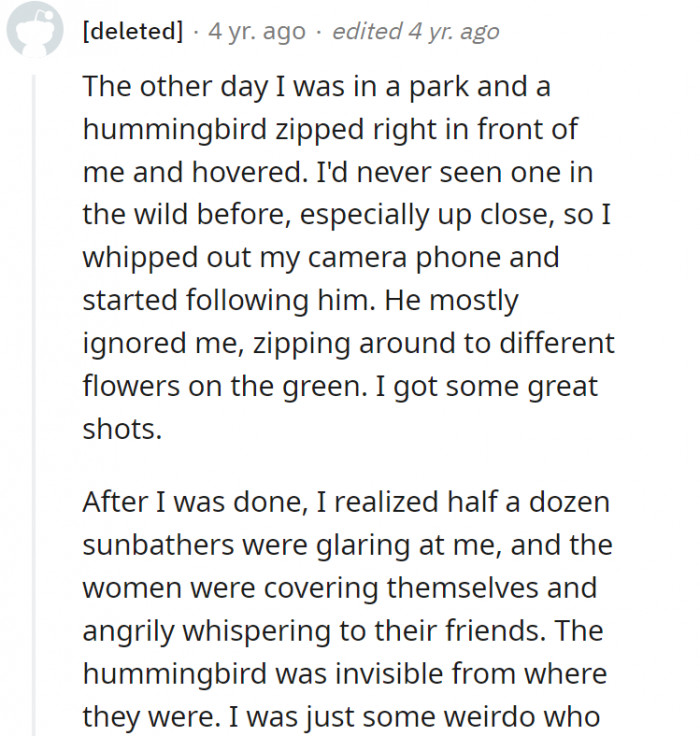 Here's a situation that's not quite the same.