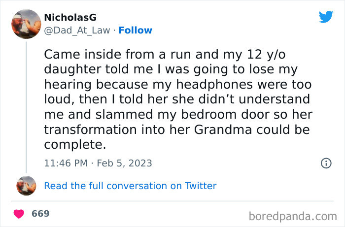 5. Transformation into Grandma