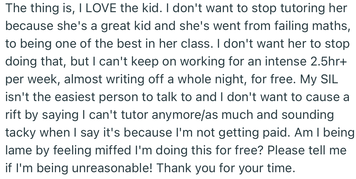 OP couldn’t find the courage to confront her BIL’s girlfriend. Her first instinct was to seek help from the Reddit community on how best to handle the situation