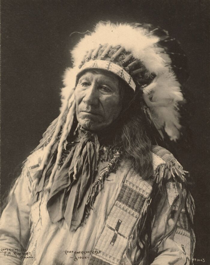 Chief American Horse, Sioux, 1898