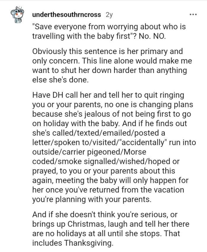 This line alone would make this Redditor shut her down