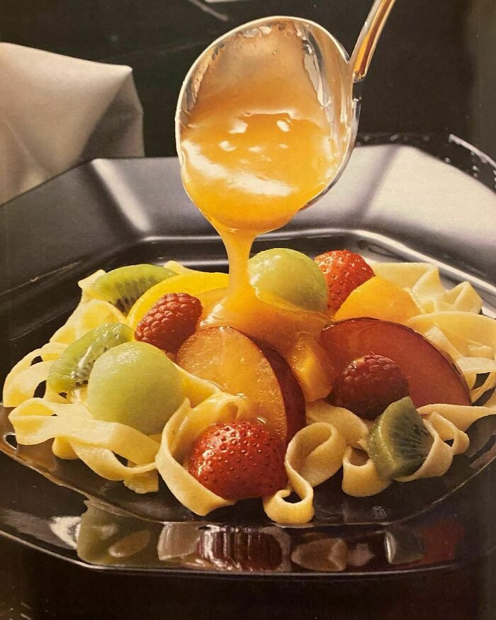 21. Fruit-Salad Linguine Recipe (1983 Better Homes and Gardens Pasta)
