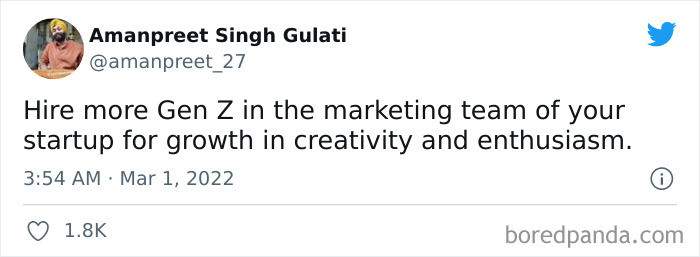 24. If you want creativity and enthusiasm, you know what to do